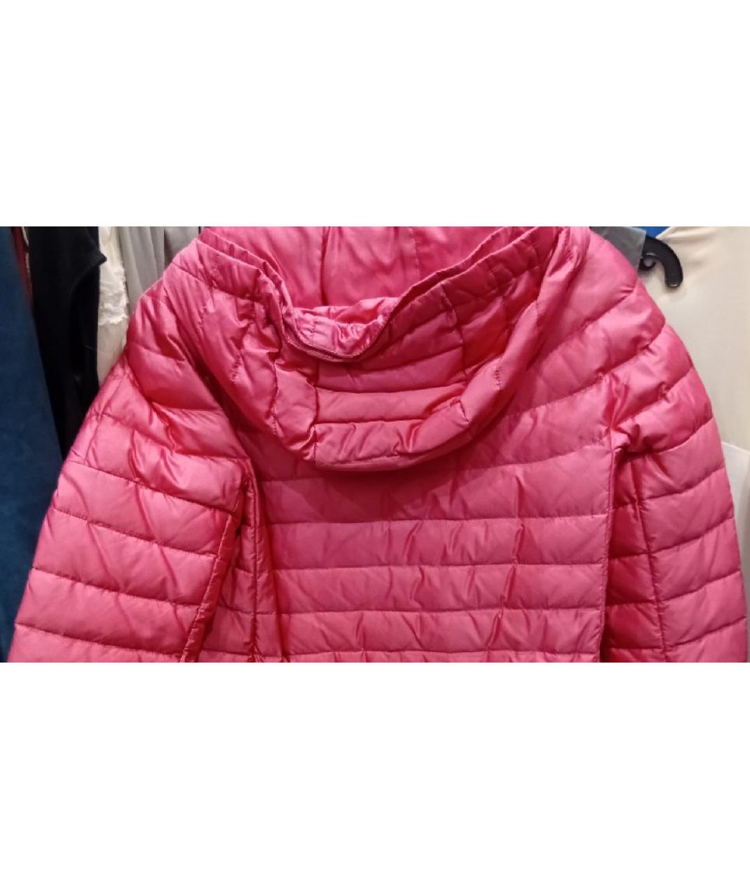 MOORER Розовая полиэстеровая куртка, фото 4