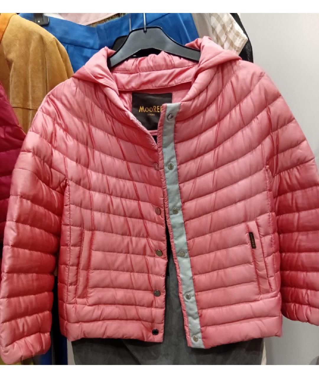 MOORER Коралловая полиэстеровая куртка, фото 5