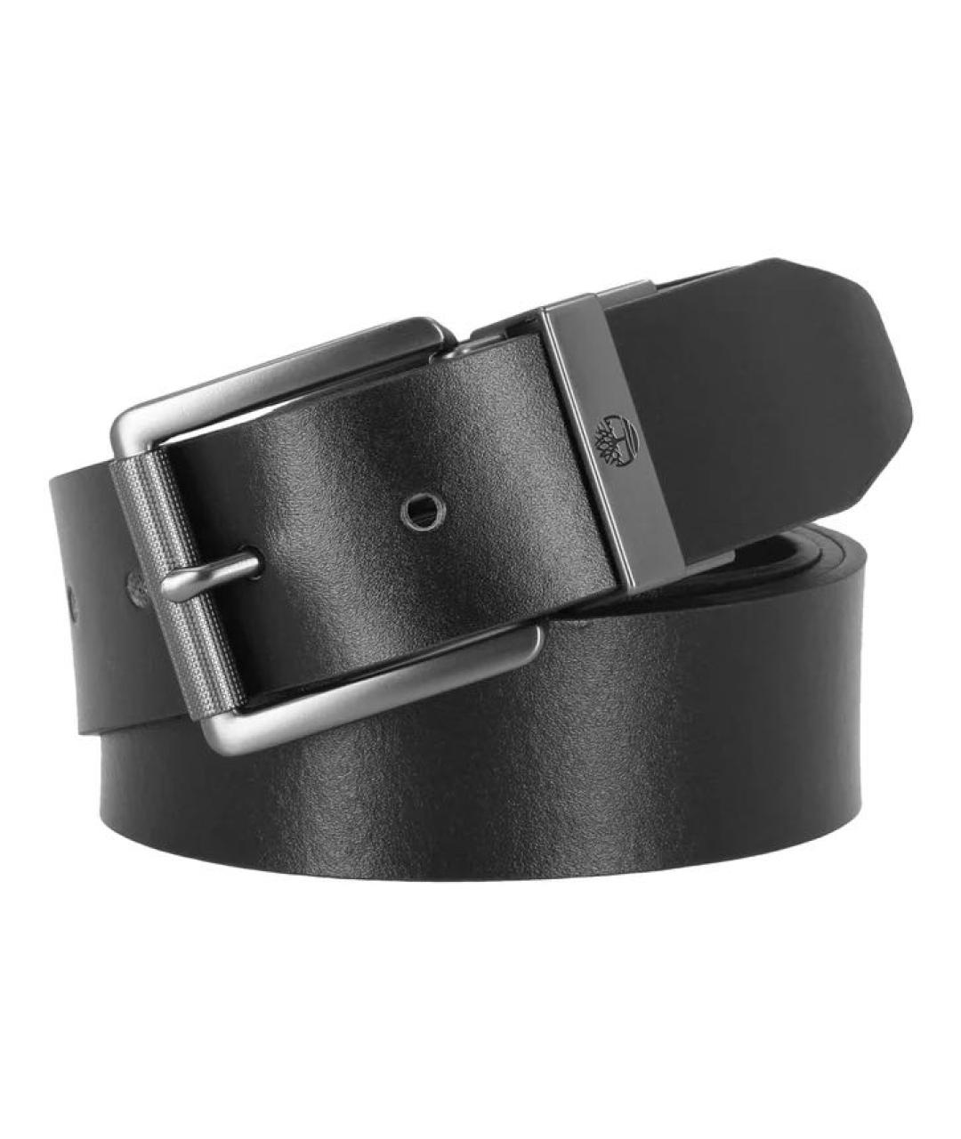 TIMBERLAND Черный кожаный ремень, фото 5