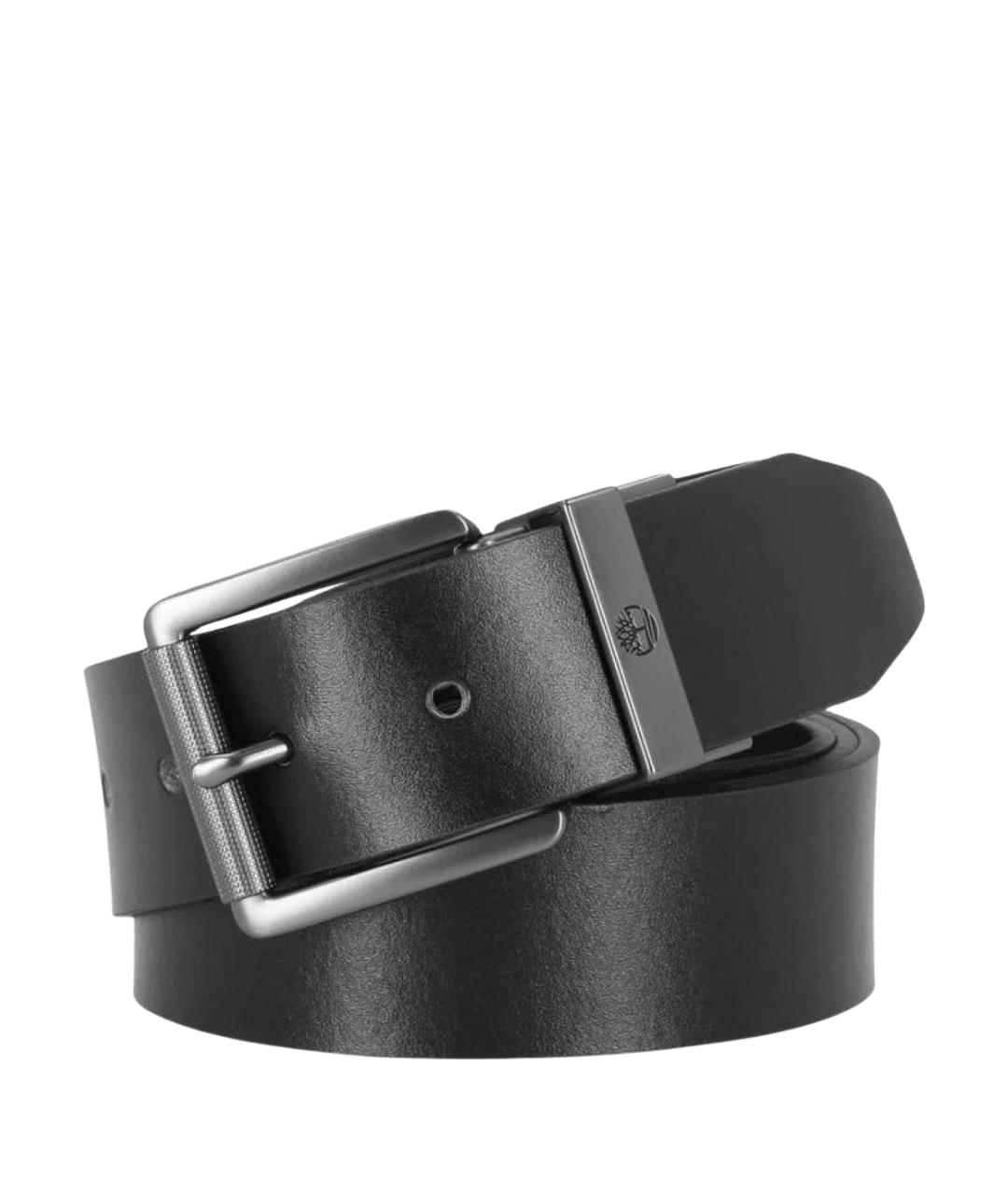 TIMBERLAND Черный кожаный ремень, фото 1