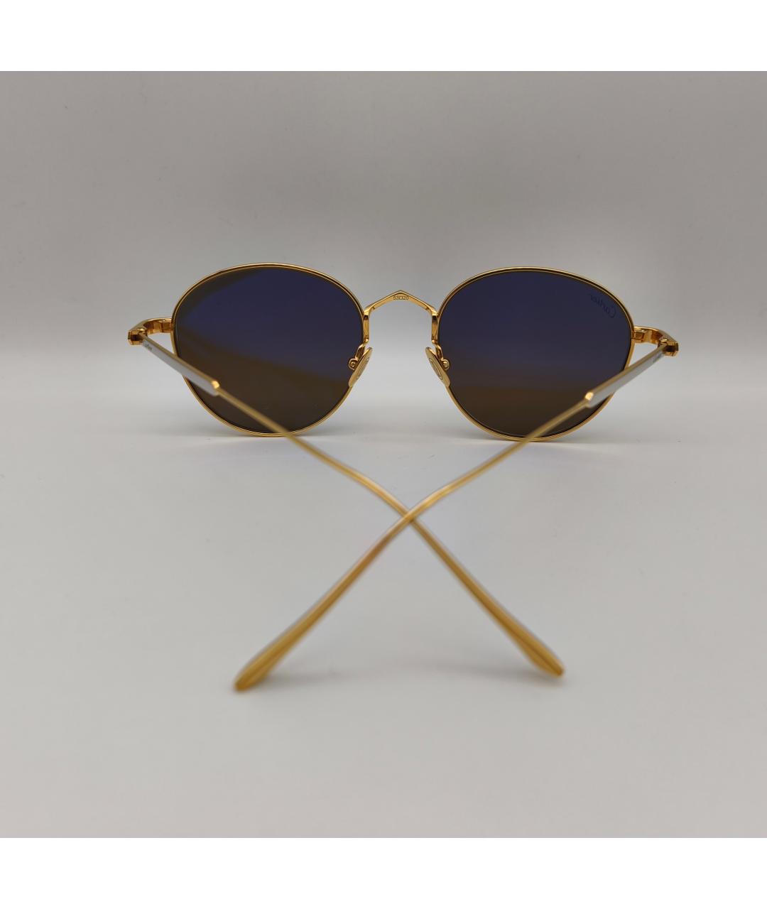 CARTIER Золотые солнцезащитные очки, фото 3