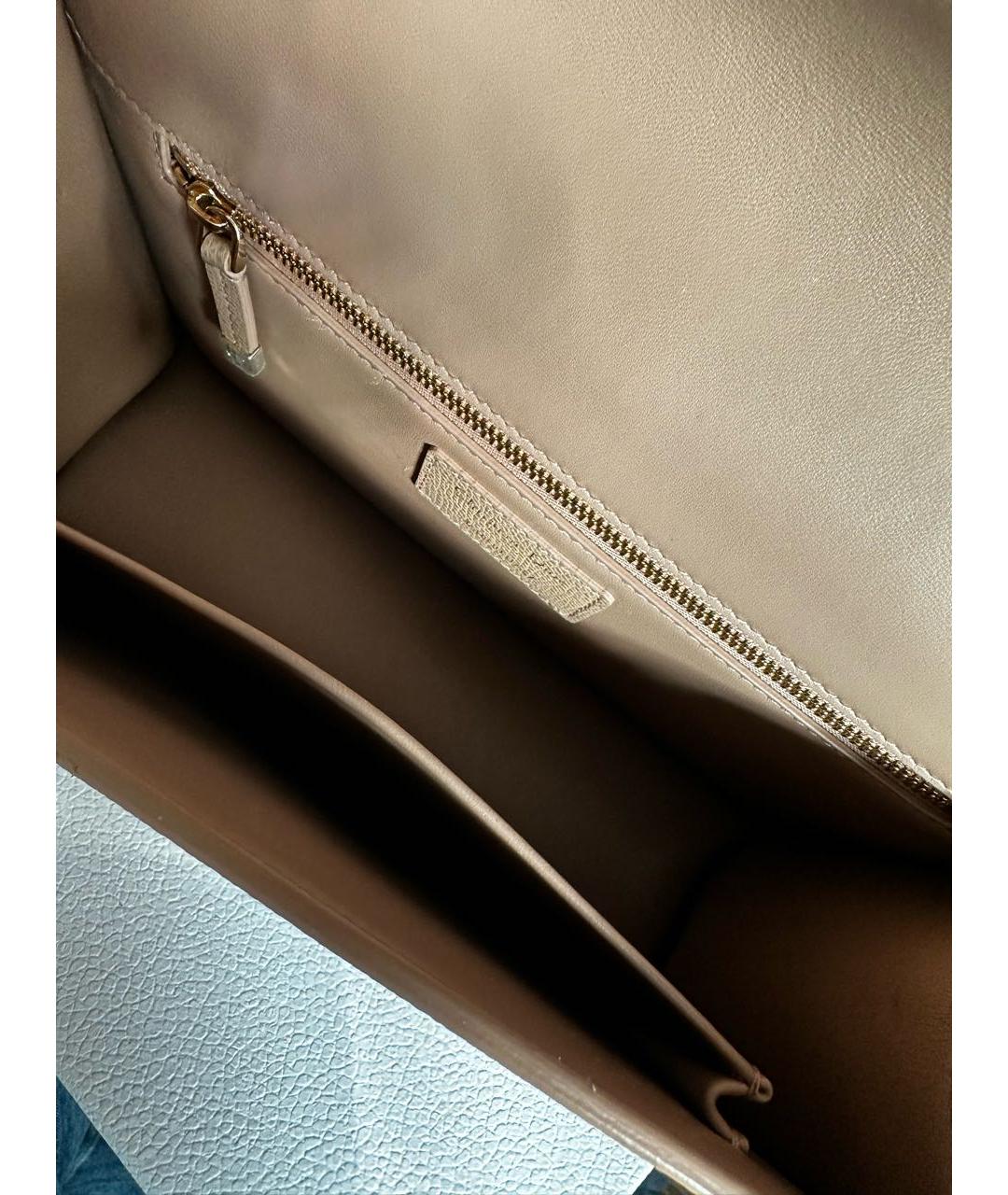 CHRISTIAN DIOR Кожаная сумка через плечо, фото 4