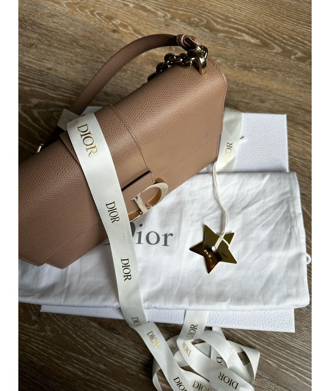 CHRISTIAN DIOR Кожаная сумка через плечо, фото 5