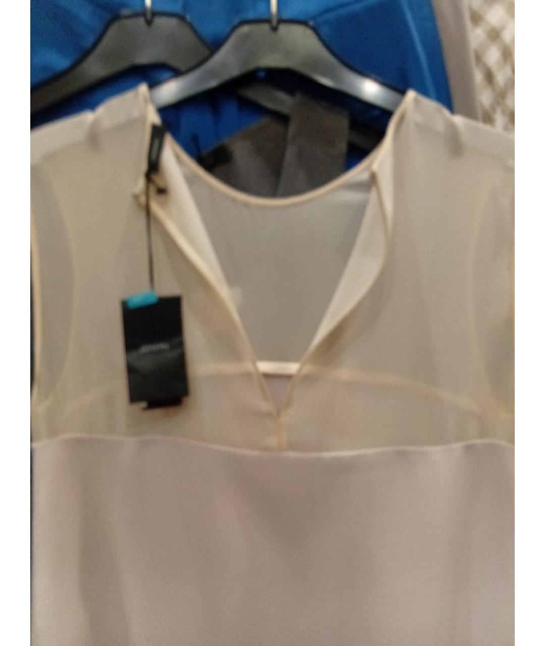 JOSEPH Белый полиэстеровый сарафан, фото 3