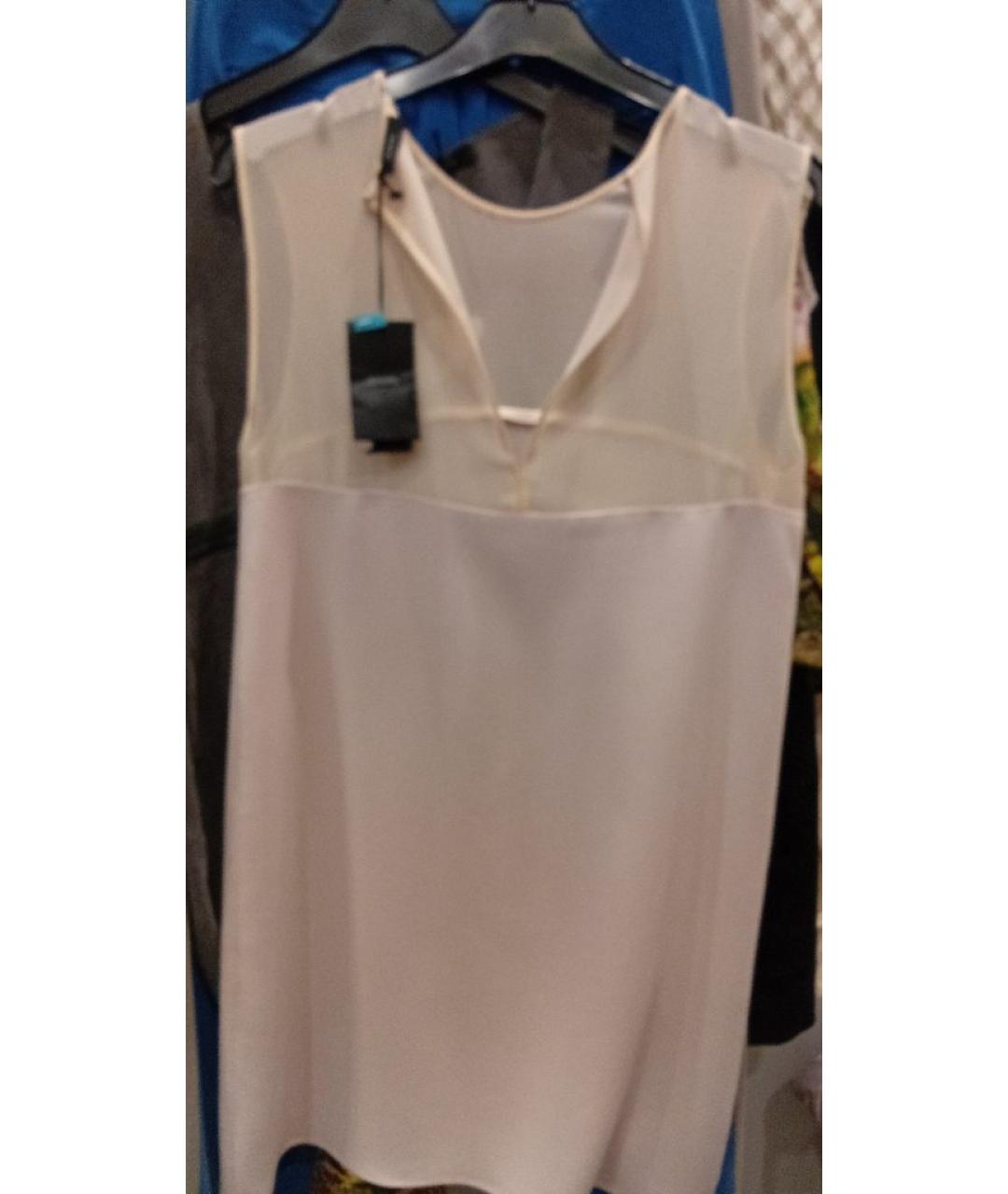 JOSEPH Белый полиэстеровый сарафан, фото 5