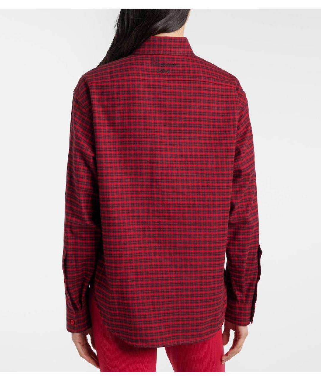 BALENCIAGA Красная рубашка, фото 2