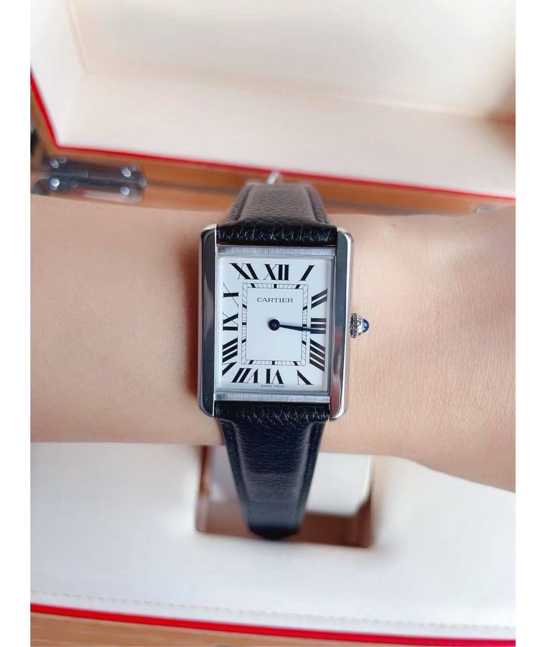 CARTIER Серебряные часы, фото 6