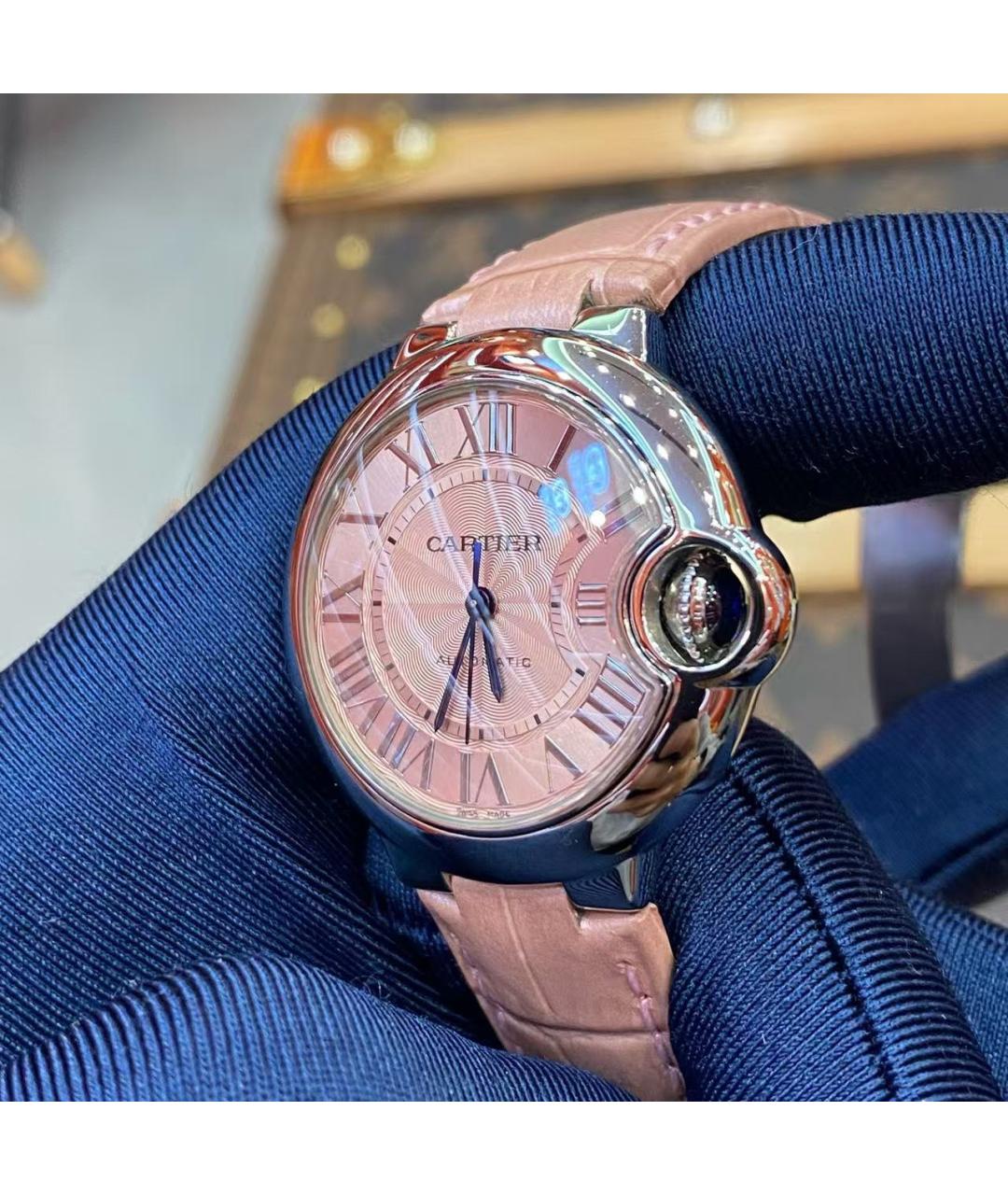 CARTIER Серебряные часы, фото 4