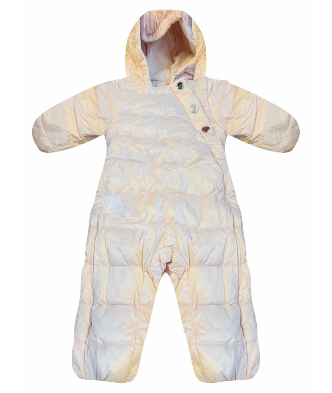 MONCLER Розовый комбинезон, фото 1
