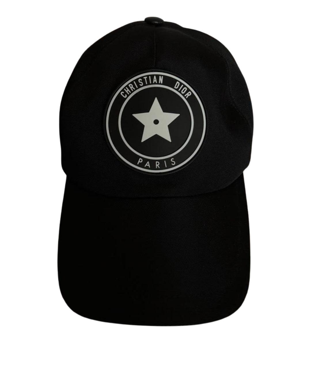 CHRISTIAN DIOR Черная кепка, фото 1
