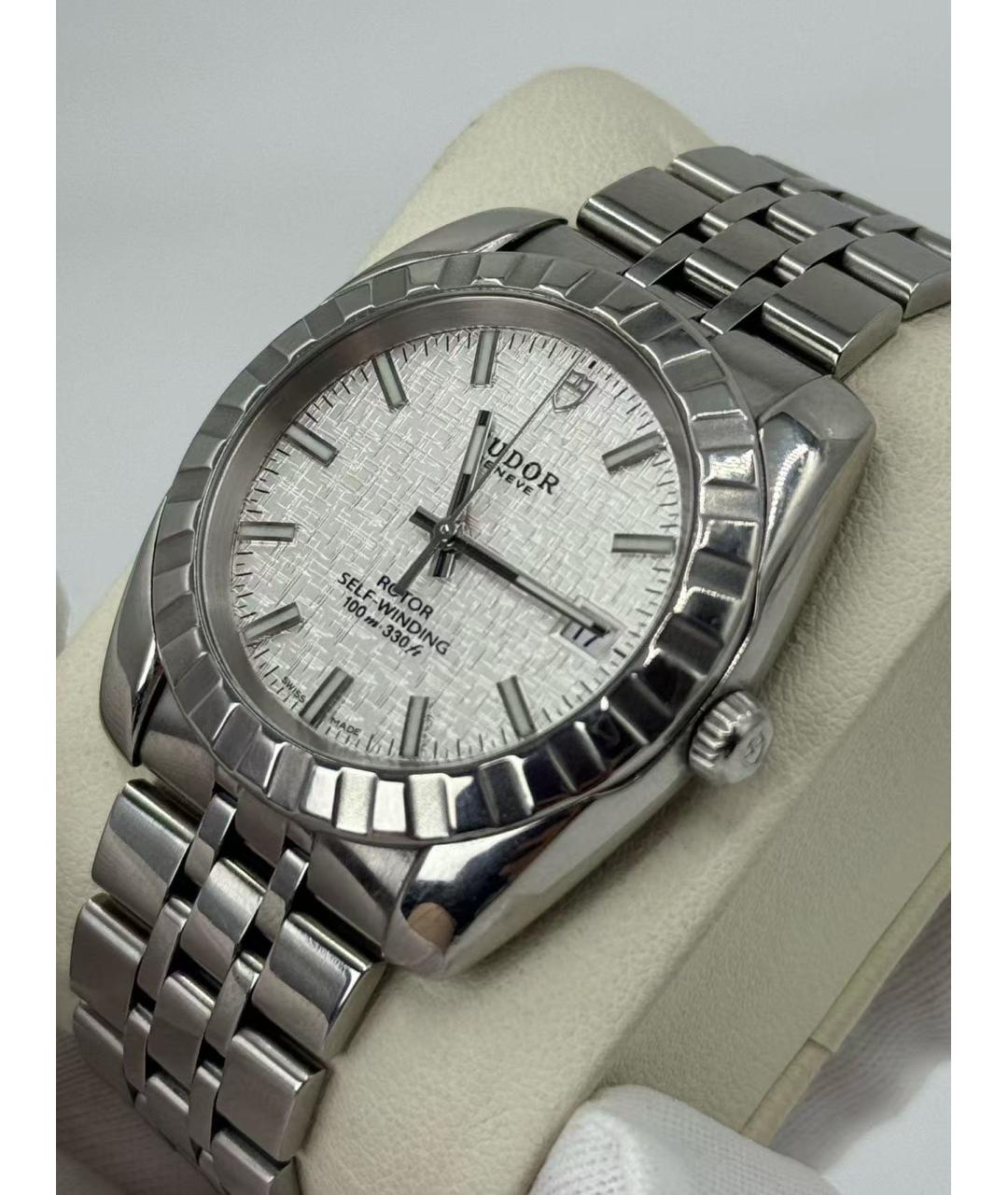 TUDOR Серебряные часы, фото 4
