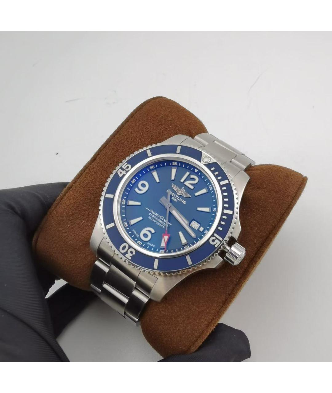 BREITLING Серебряные часы, фото 4