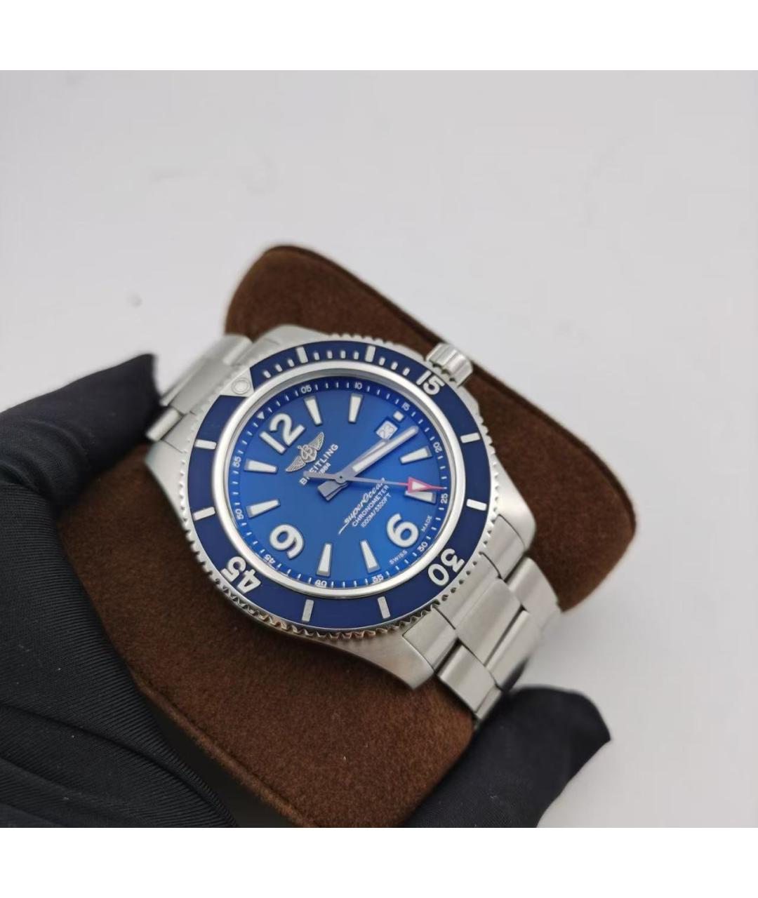 BREITLING Серебряные часы, фото 3