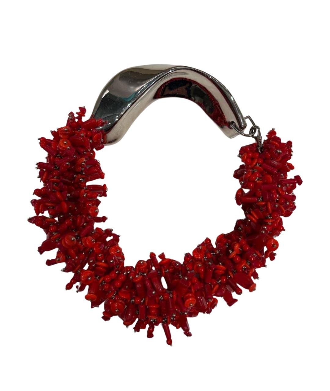DRIES VAN NOTEN Красное колье, фото 1
