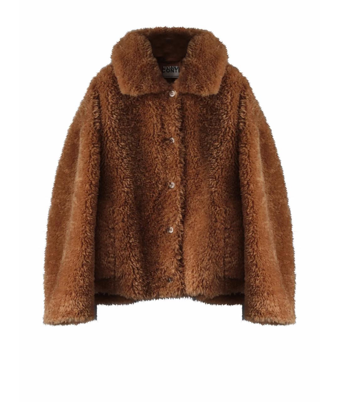 LIVIANA CONTI Полиэстеровая шуба, фото 1