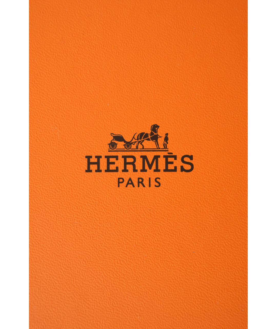 HERMES Черные кожаные ботильоны, фото 8