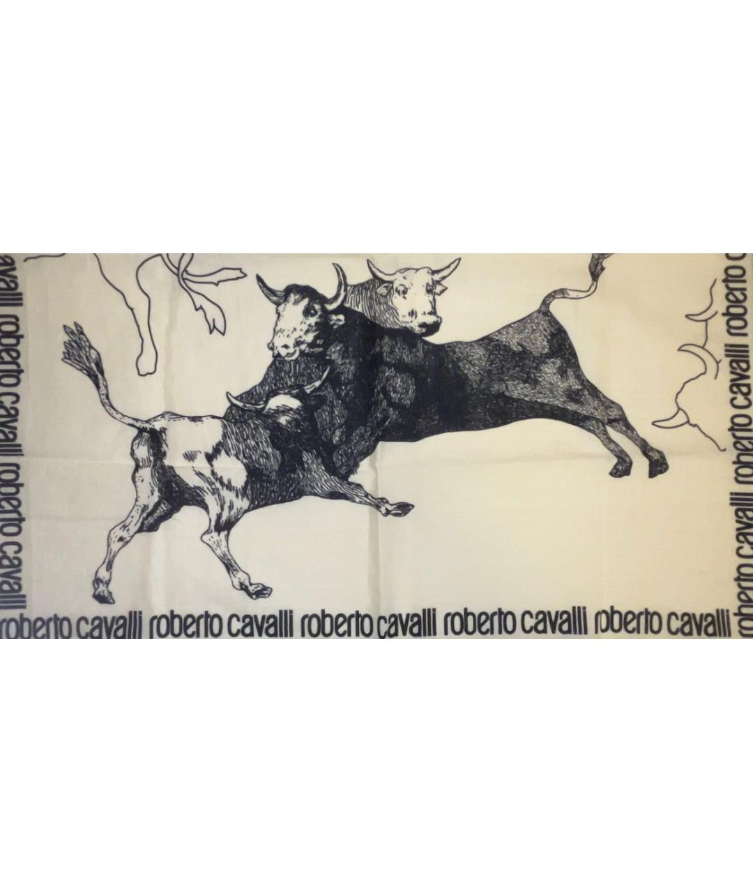 ROBERTO CAVALLI Мульти хлопковый платок, фото 2