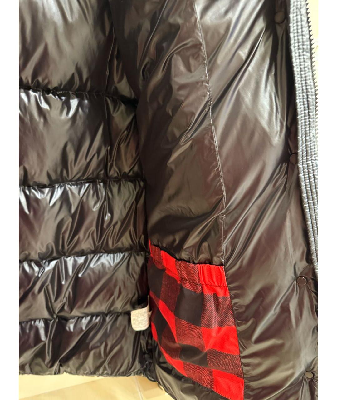 WOOLRICH Черный полиэстеровый пуховик, фото 7