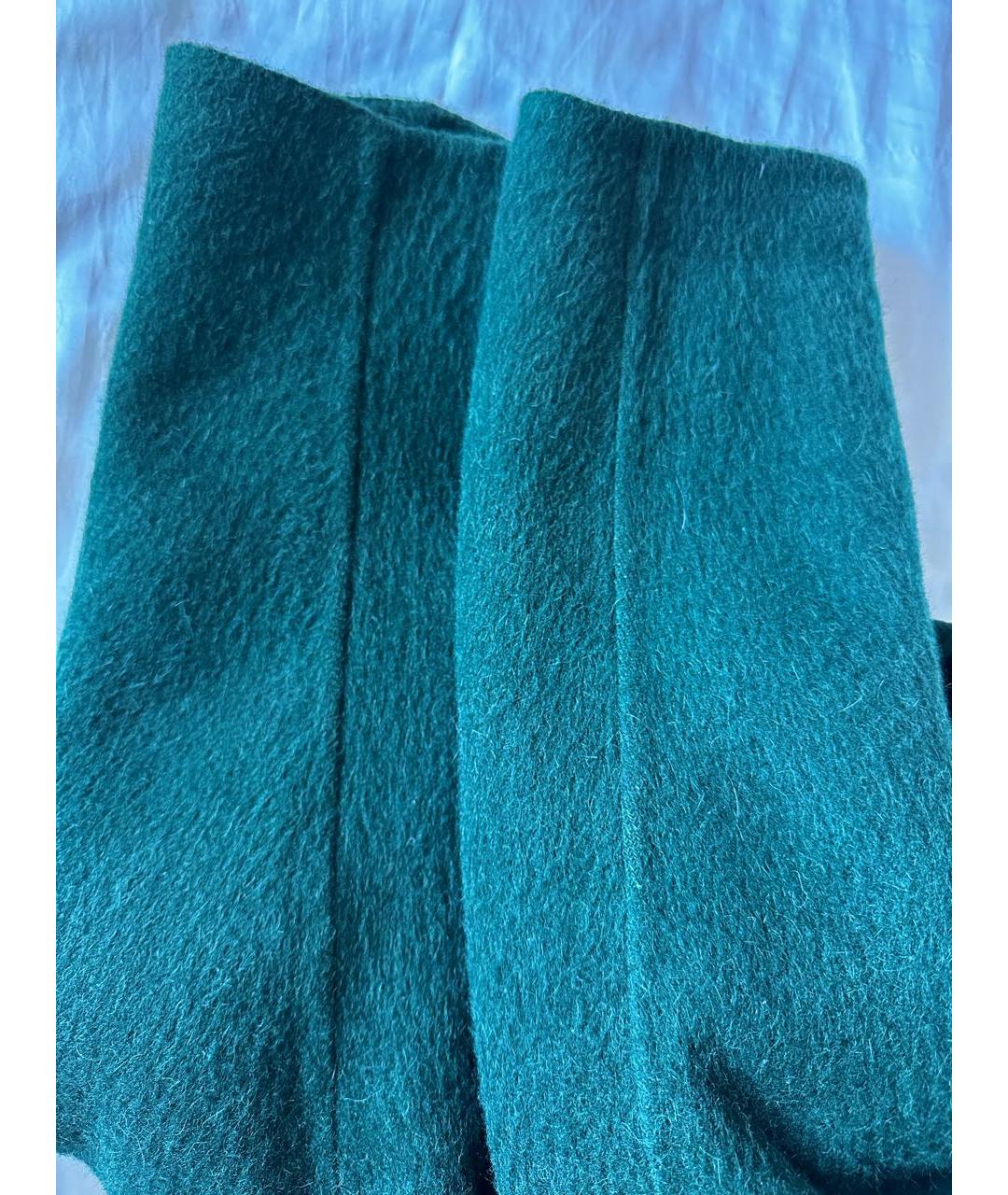 HERNO Зеленые шерстяное пальто, фото 6