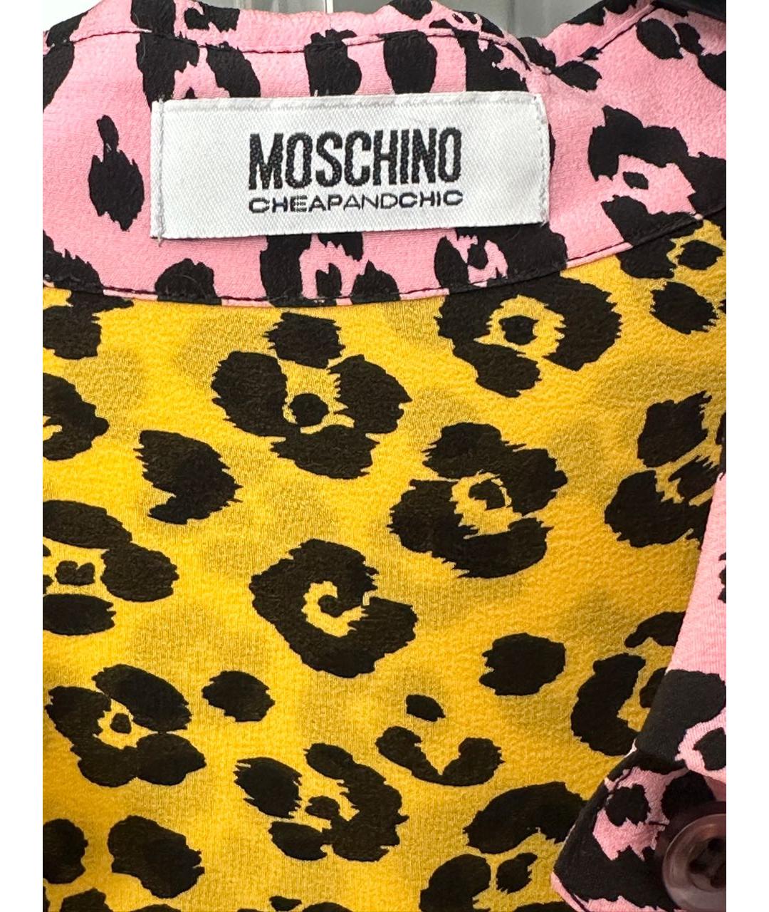 MOSCHINO Мульти повседневное платье, фото 6
