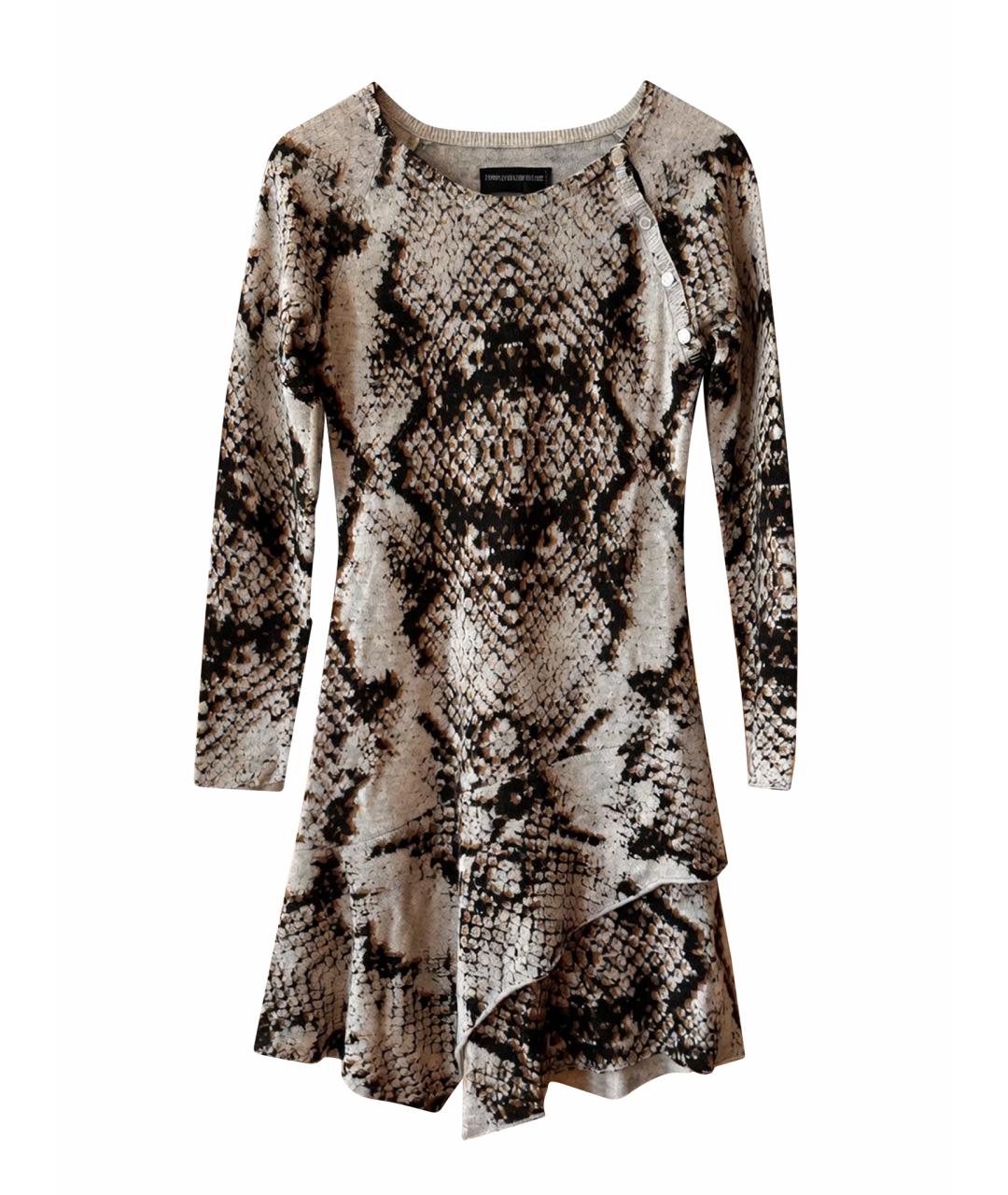 ZADIG & VOLTAIRE Мульти кашемировое повседневное платье, фото 1