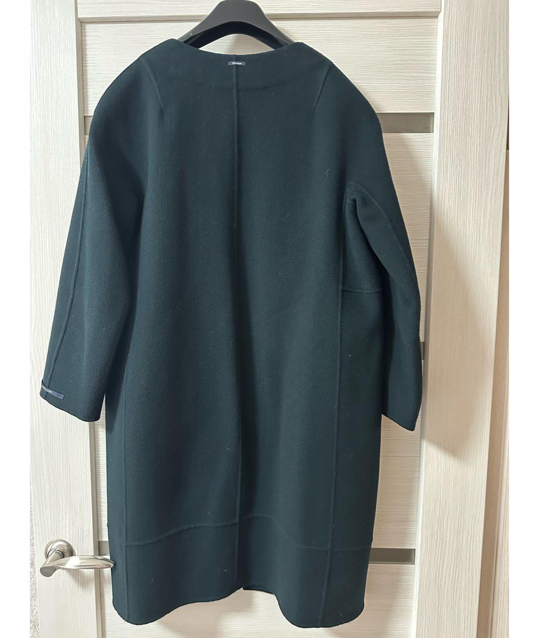 'S MAX MARA Зеленые шерстяное пальто, фото 2