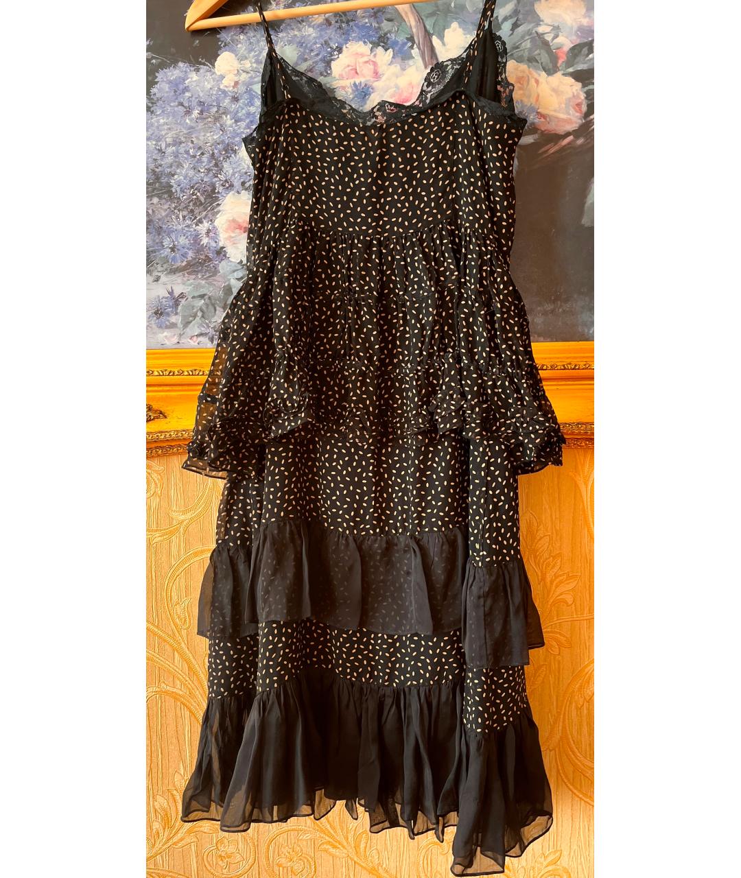 ALBERTA FERRETTI Мульти шелковый сарафан, фото 5