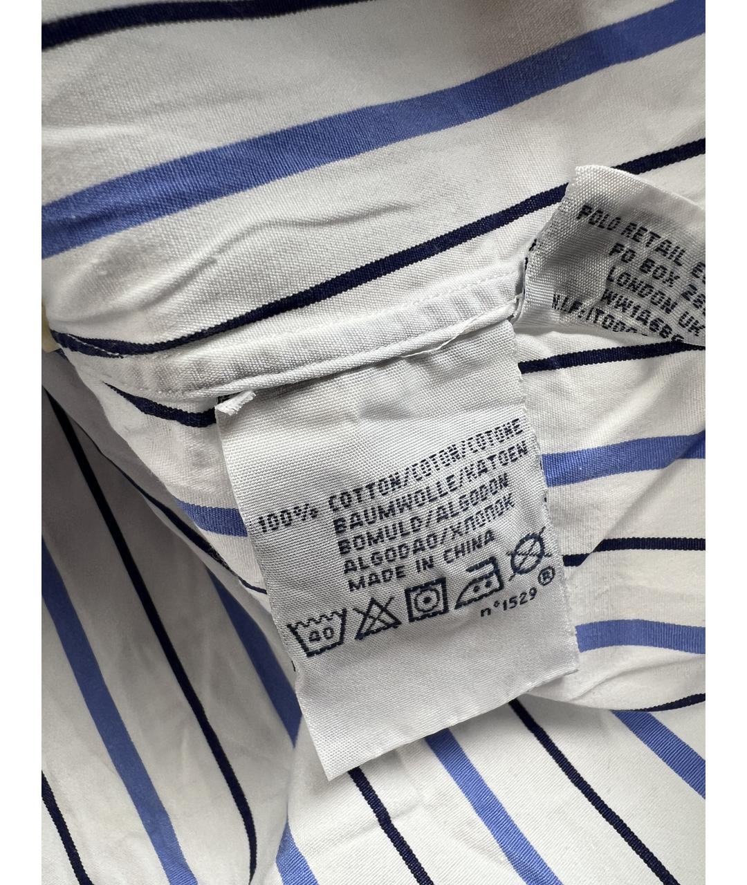 POLO RALPH LAUREN Хлопковая классическая рубашка, фото 5
