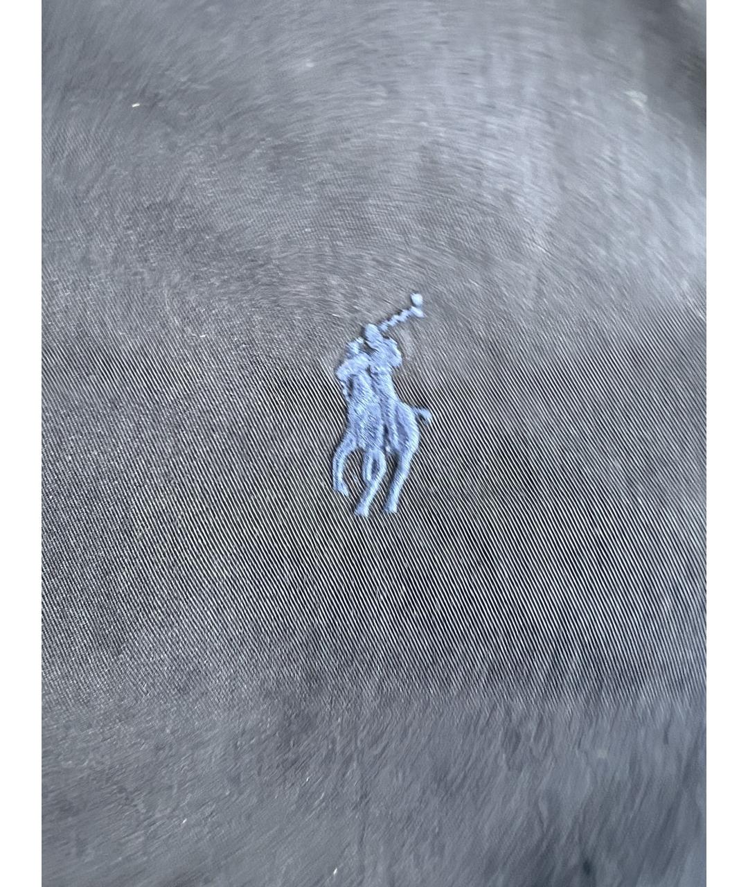 RALPH LAUREN Темно-синяя хлопковая куртка, фото 2