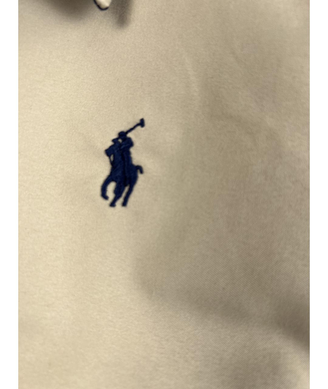 RALPH LAUREN Бежевая хлопковая куртка, фото 2