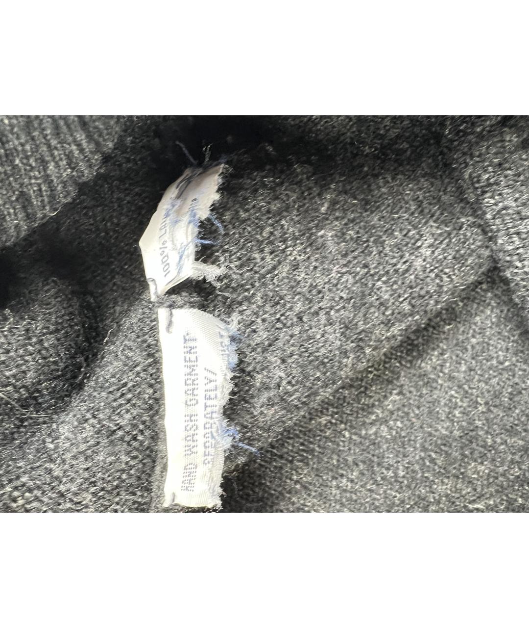 RALPH LAUREN Серая шерстяная жилетка, фото 4