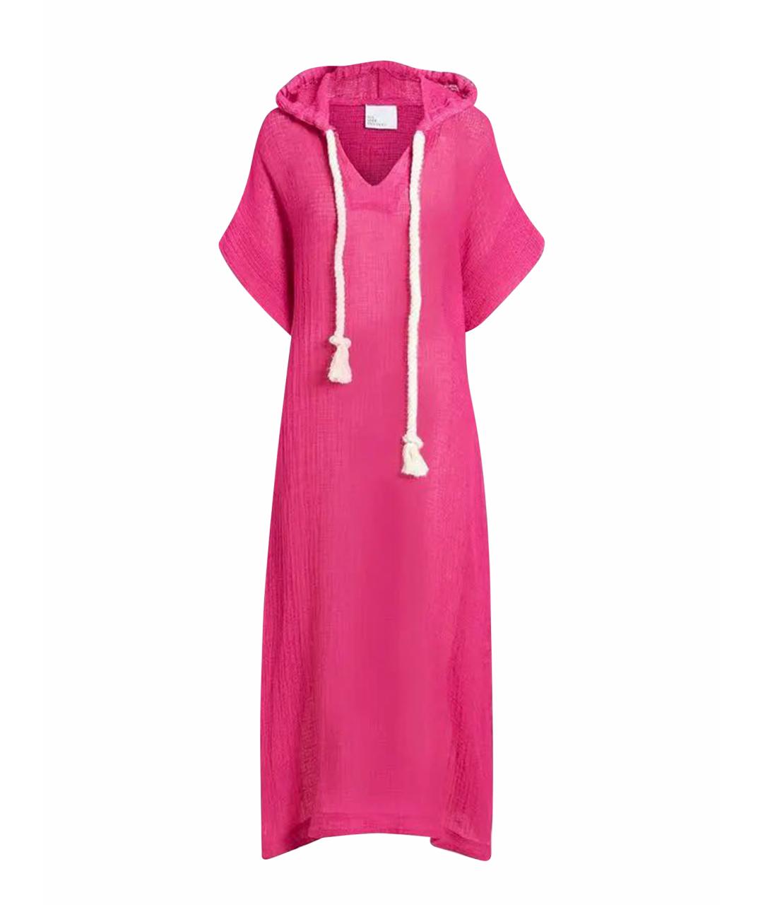 LISA MARIE FERNANDEZ Фуксия льняная туника, фото 1