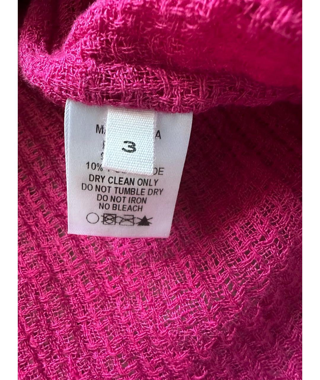 LISA MARIE FERNANDEZ Фуксия льняная туника, фото 5