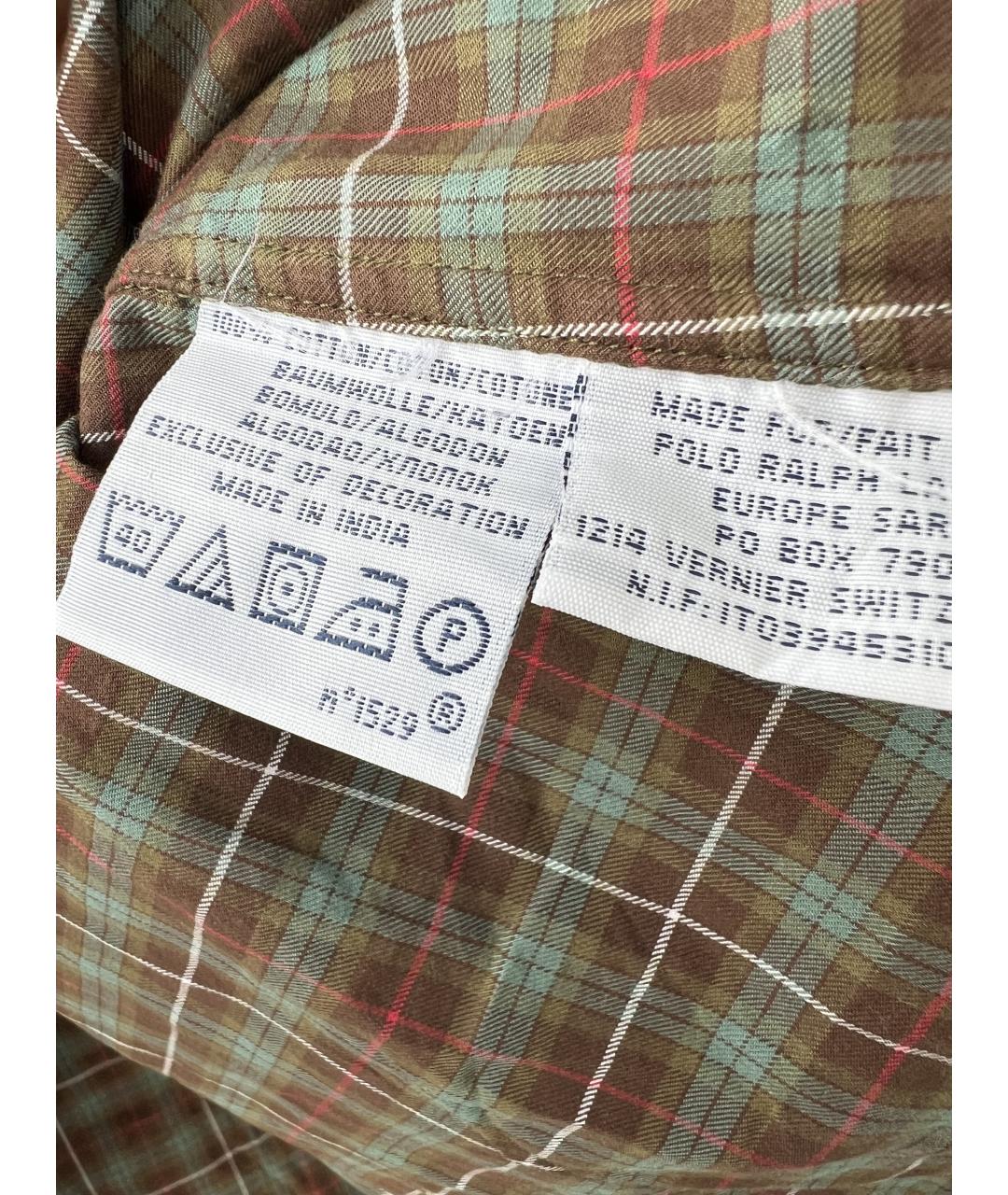 RALPH LAUREN Хлопковая классическая рубашка, фото 4