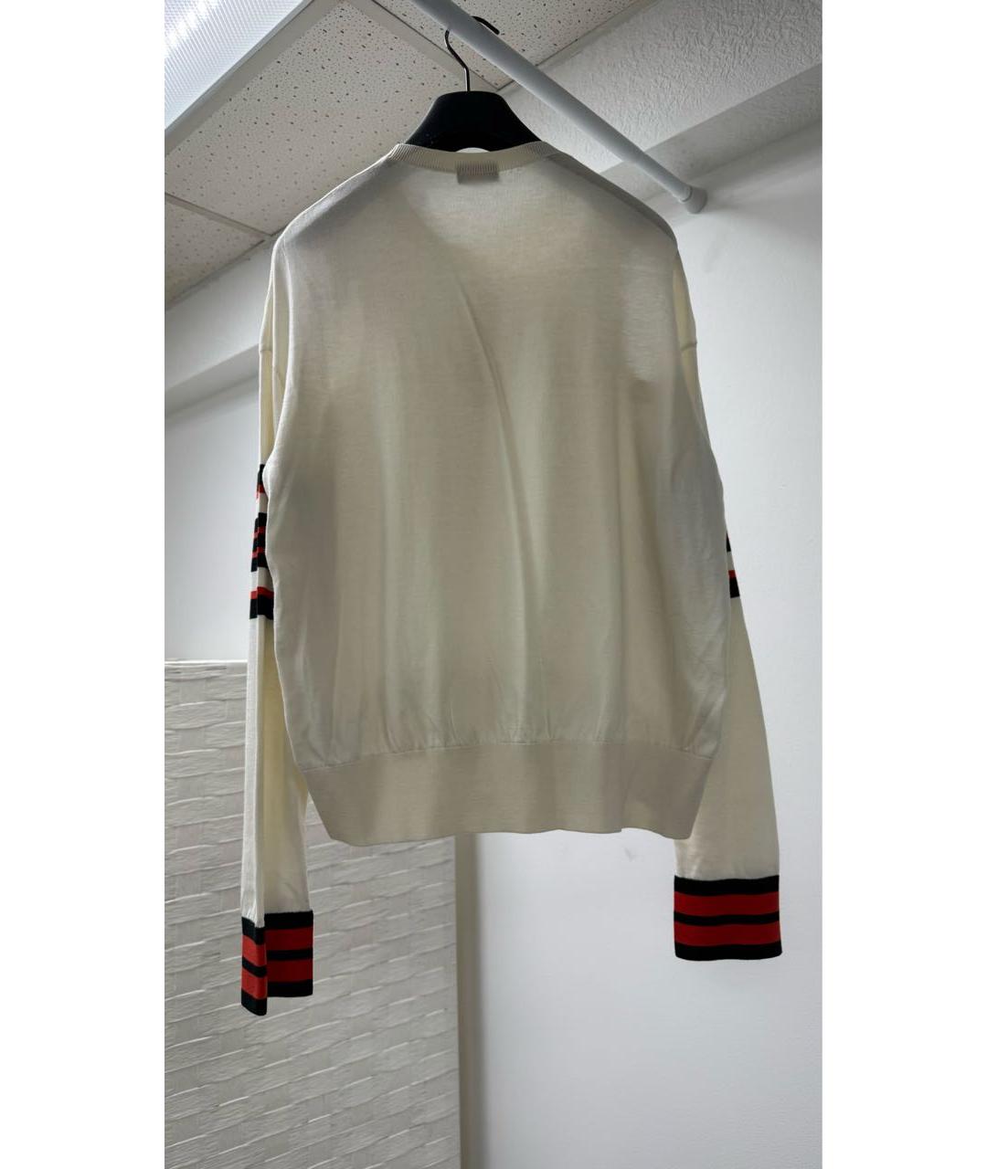 MRZ Белый хлопковый джемпер / свитер, фото 2