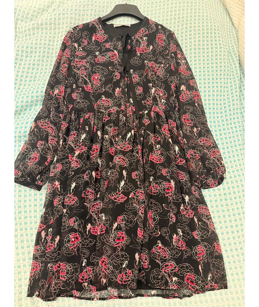 MARELLA Мульти полиэстеровое повседневное платье, фото 9