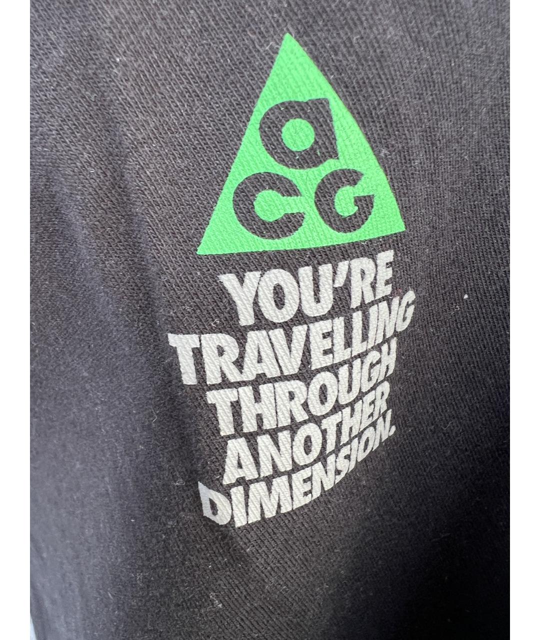 NIKE ACG Черная хлопковая футболка, фото 6