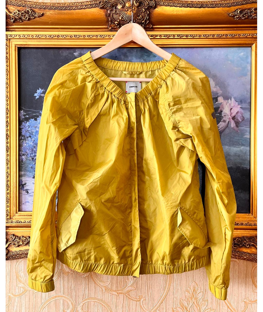 LEMPELIUS Зеленая полиэстеровая куртка, фото 10