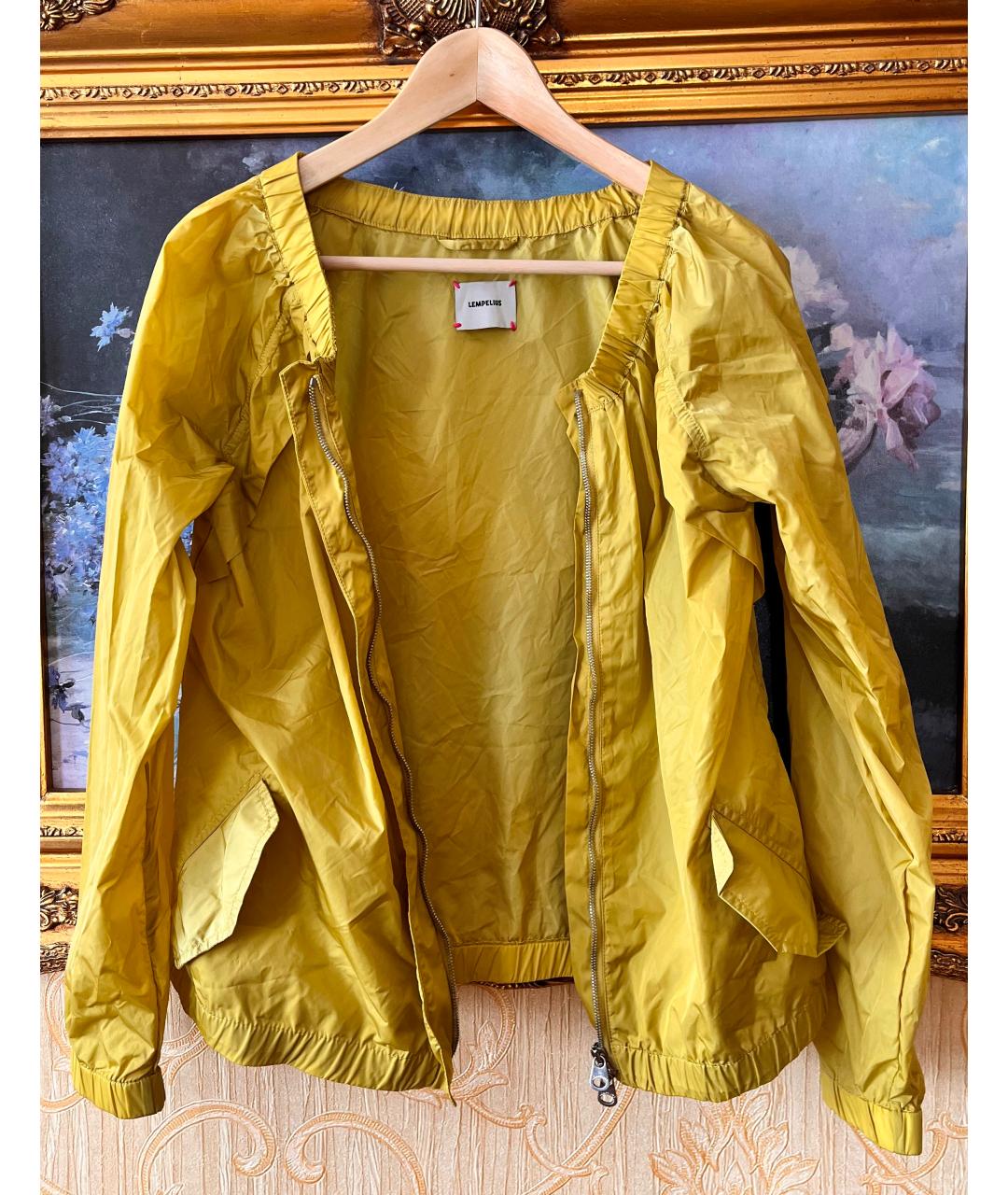 LEMPELIUS Зеленая полиэстеровая куртка, фото 2