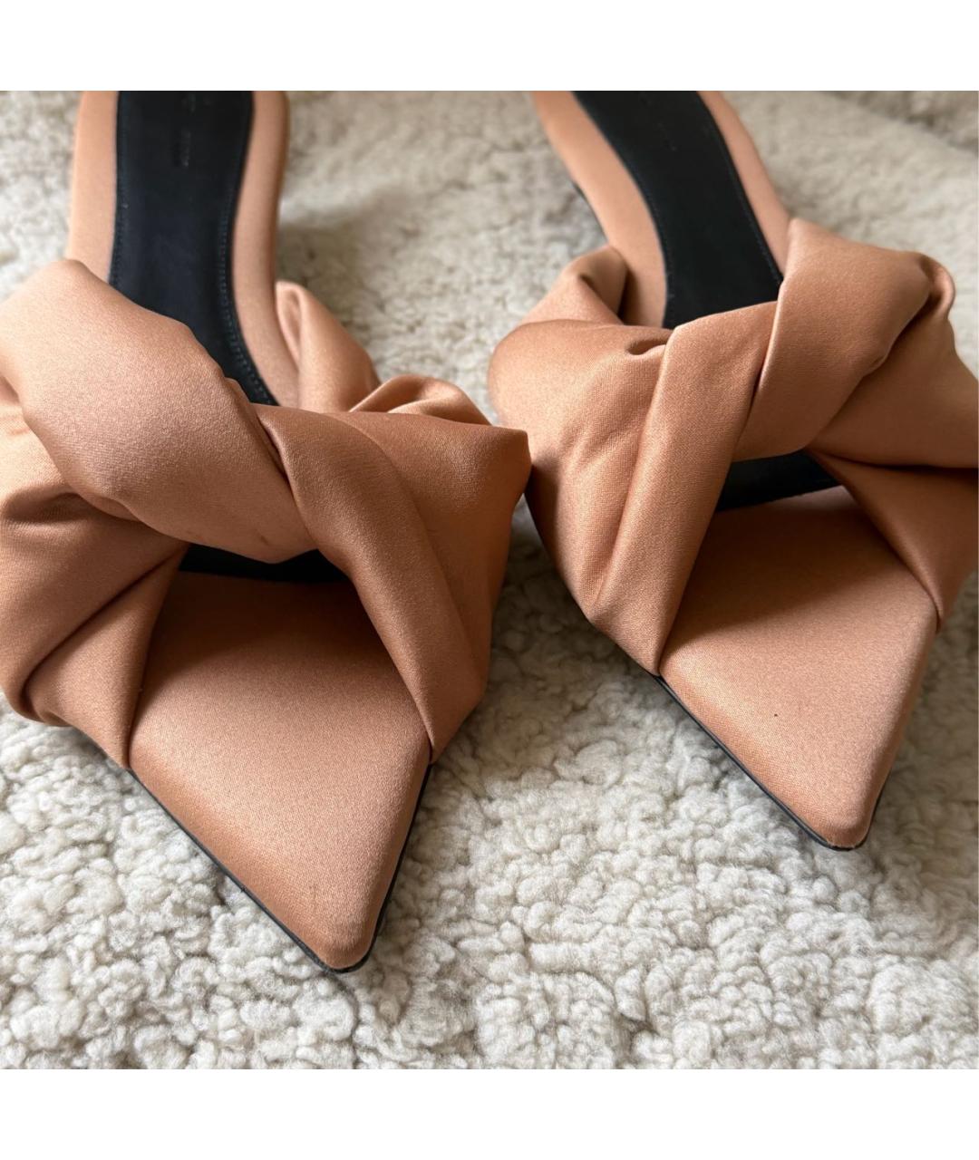 Carven Бежевые мюли, фото 4