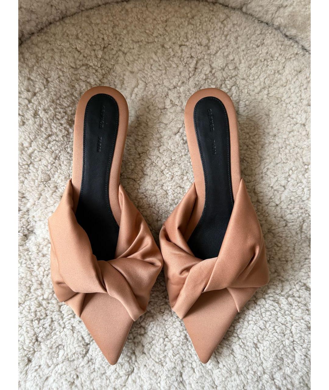 Carven Бежевые мюли, фото 2