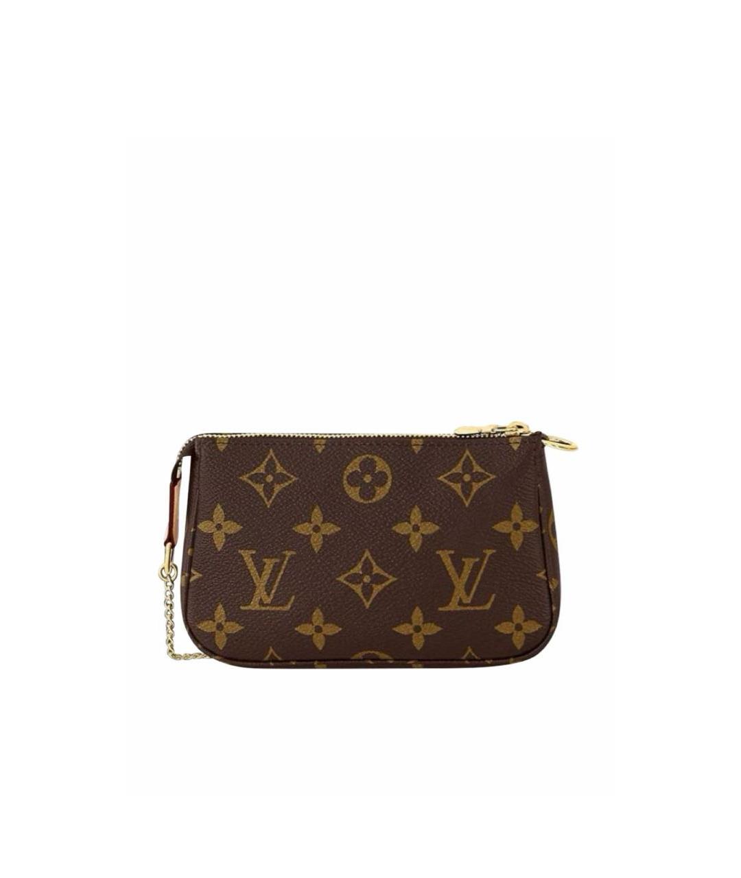LOUIS VUITTON Коричневая сумка с короткими ручками, фото 9