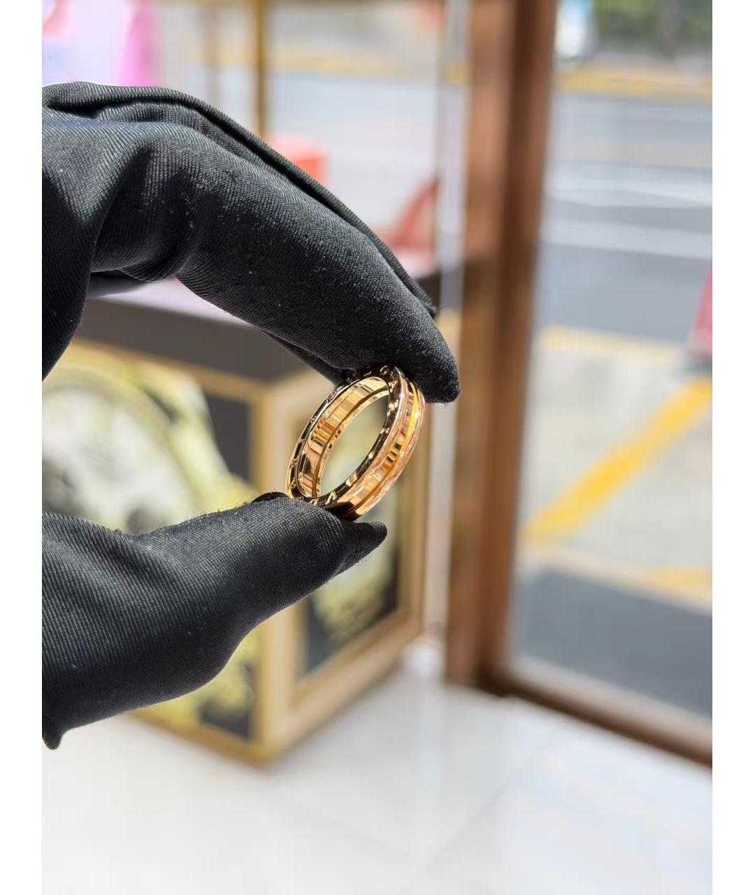 BVLGARI Золотое кольцо из розового золота, фото 6