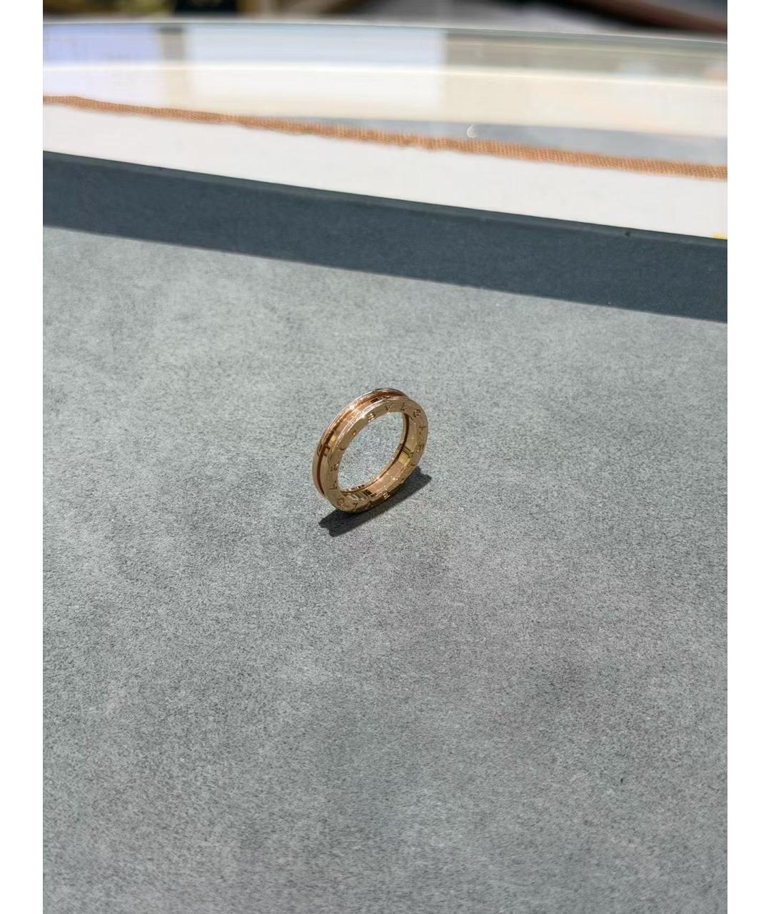 BVLGARI Золотое кольцо из розового золота, фото 7