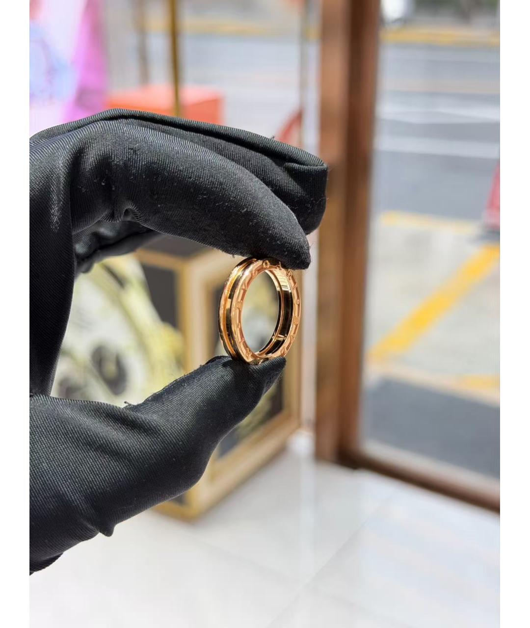 BVLGARI Золотое кольцо из розового золота, фото 4