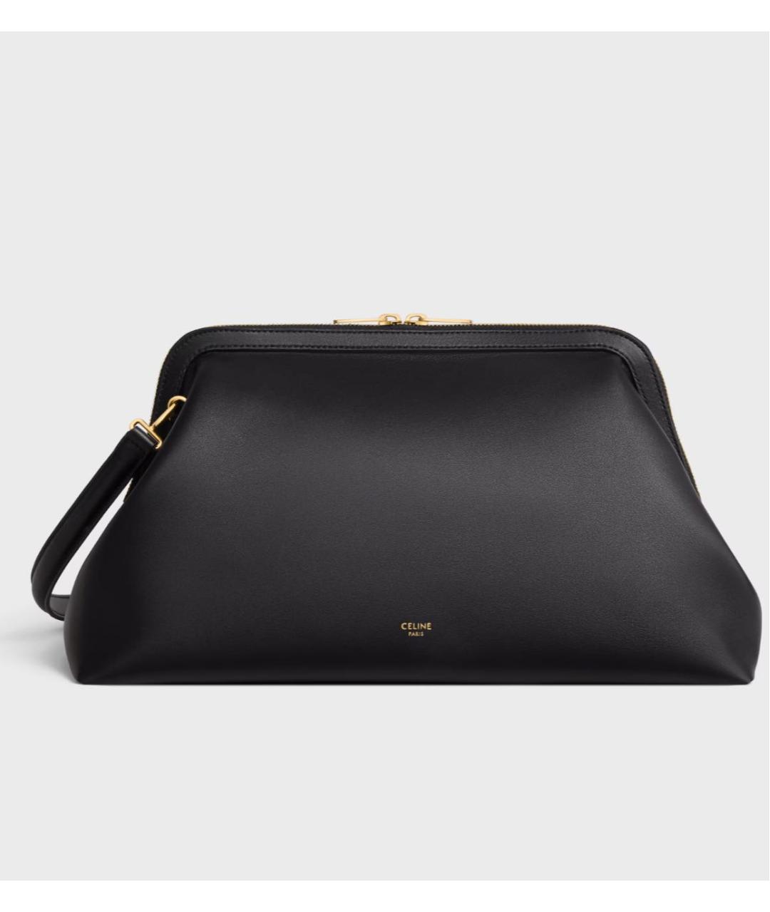 CELINE Черная сумка с короткими ручками, фото 5