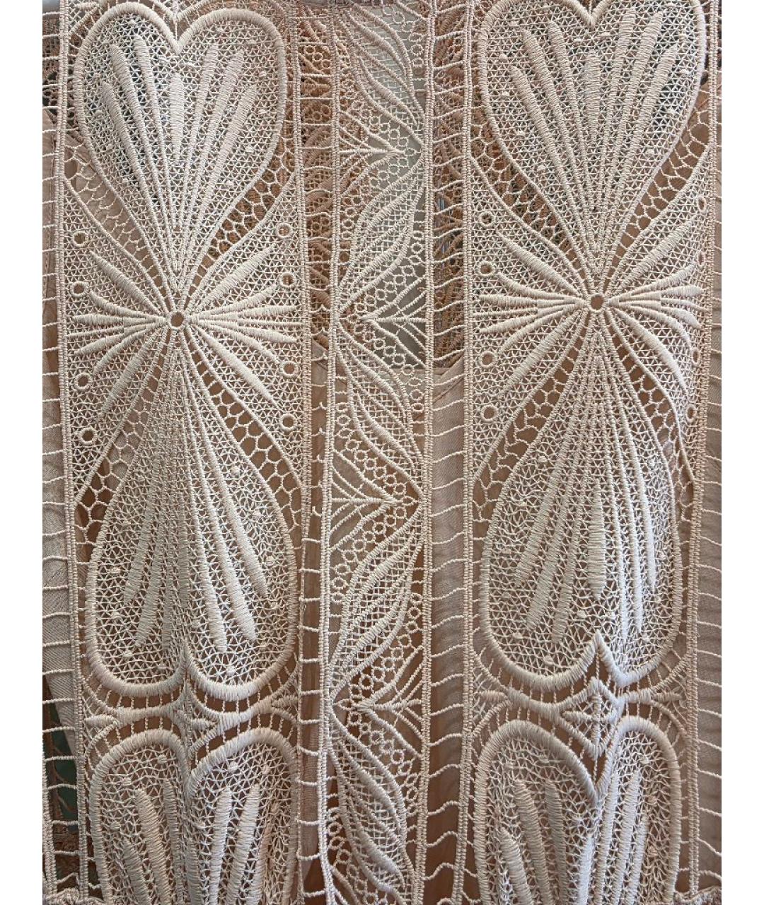 MAJE Розовое полиэстеровое коктейльное платье, фото 3