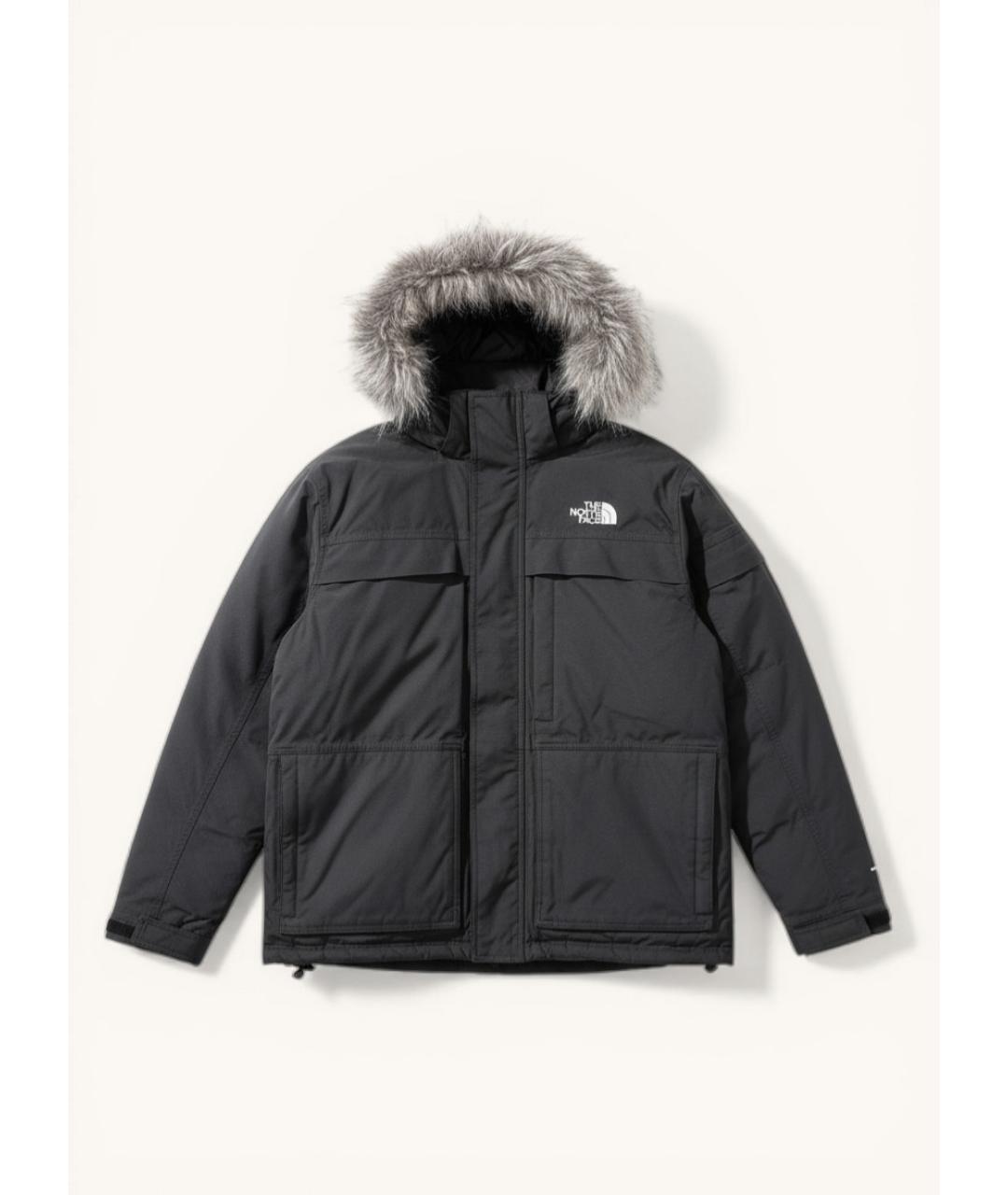 THE NORTH FACE Черный полиэстеровый пуховик, фото 6