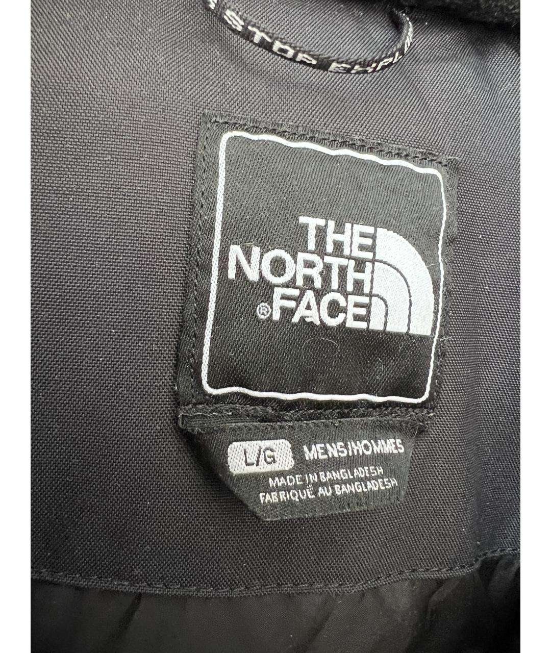 THE NORTH FACE Черный полиэстеровый пуховик, фото 3