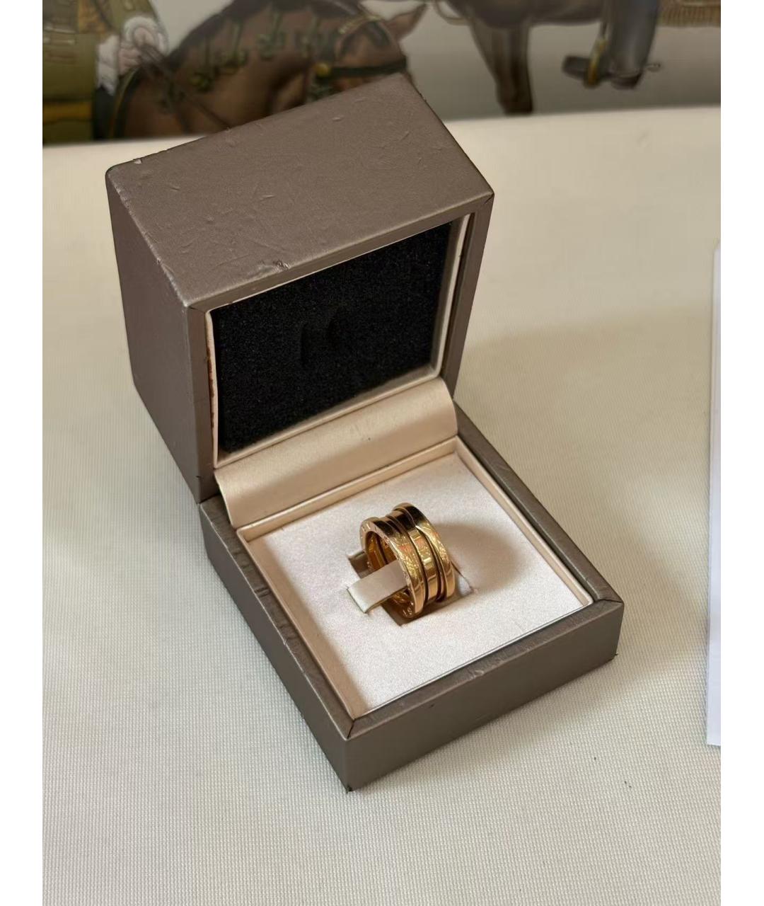 BVLGARI Золотое кольцо из розового золота, фото 4